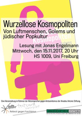 Plakat: Wurzellose Kosmopoliten