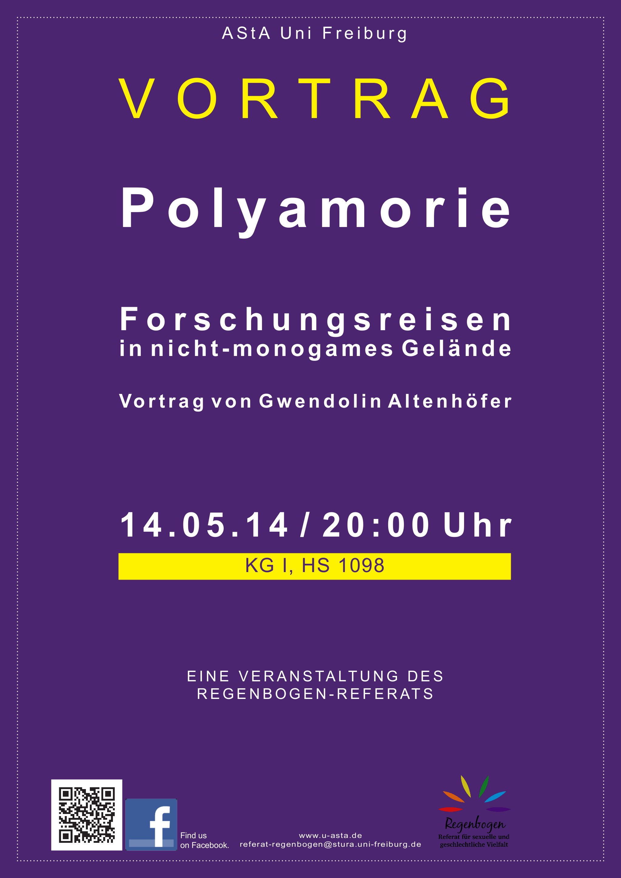 Plakat Vortrag Polyamorie
