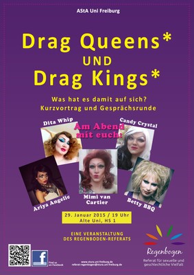 Plakat Drag WiSe 14/15